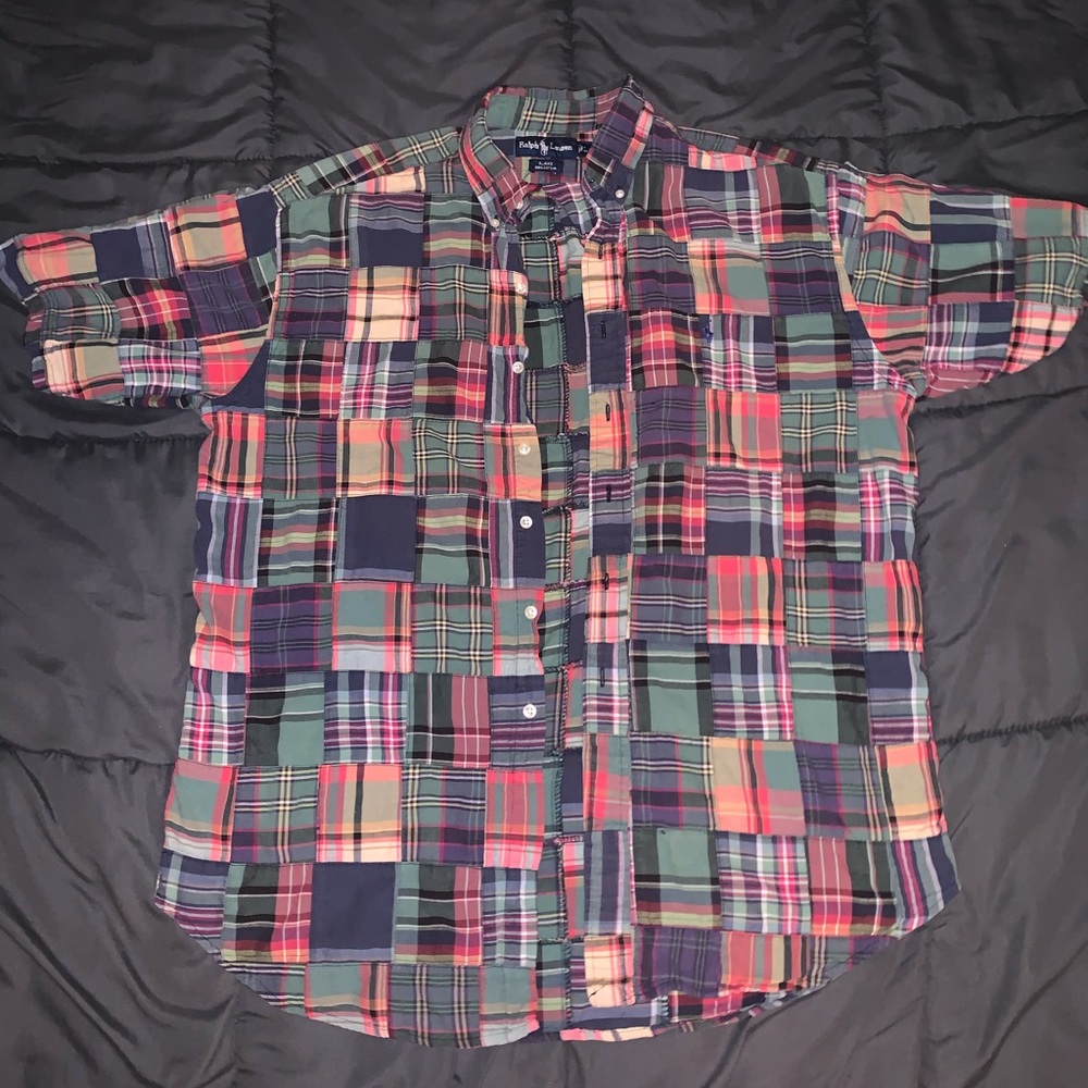 Vintage Patchwork Ralph Lauren Polo Short Sleeve